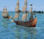 FSX Package Galleons of the 17th century